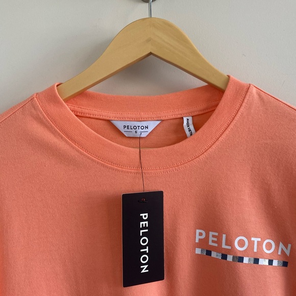 NWT Peloton Pink/Orange Classic Long Sleeve Top Size S - Picture 3 of 8